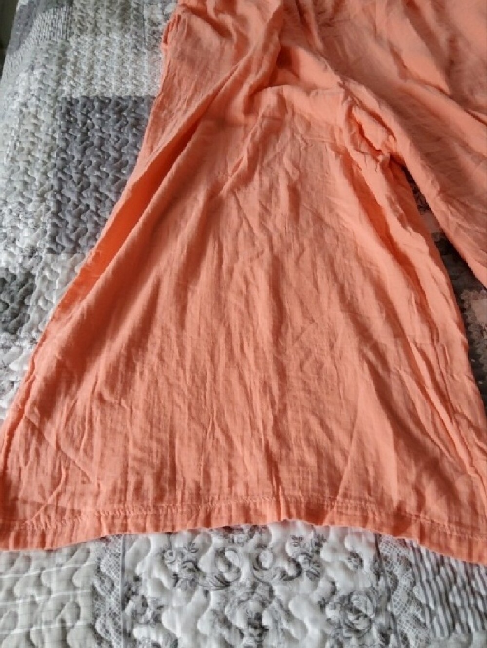 Lane Bryant Peach Wide-Leg Jumpsuit - Picture 4 of 6